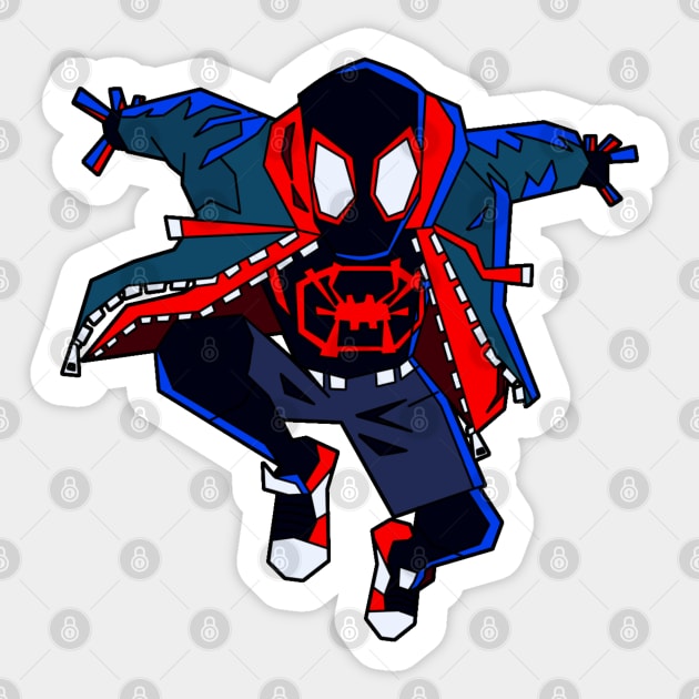 Hero spider Sticker by Atzon